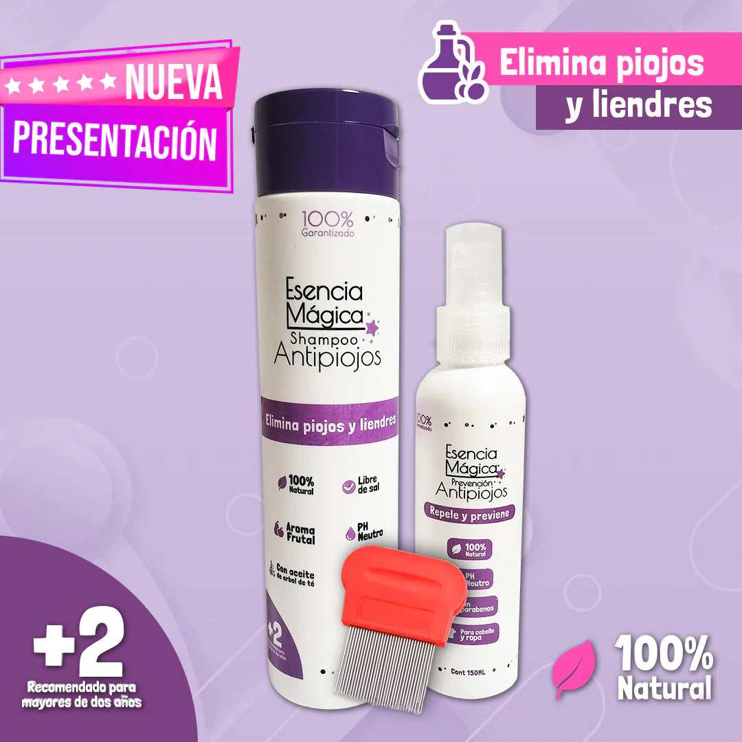 Esencia mágica champú contra piojos